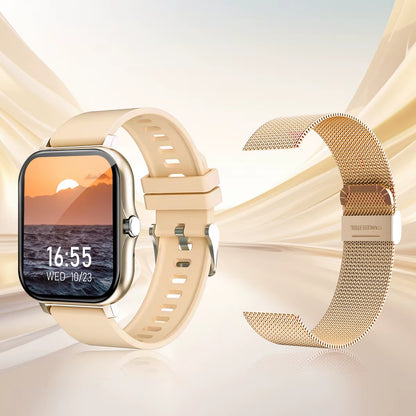 Smart Watch Wireless Calling/Dial Sport Mode Calling Reminder and Rejection Fitness Monitoring for Iphone/Andriod