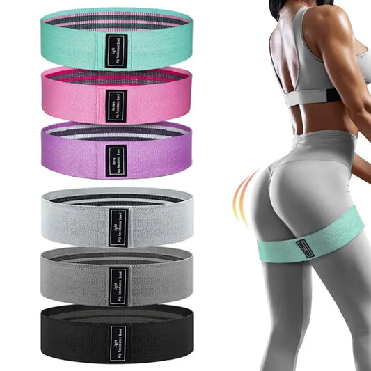 WOSWEIR Elastic Resistance Bands Set for Men and Women - Versatile Workout Tool for Fitness, Gym, and Home Training
