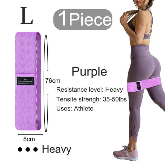 WOSWEIR Elastic Resistance Bands Set for Men and Women - Versatile Workout Tool for Fitness, Gym, and Home Training