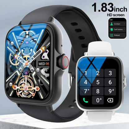 Premium Multi-Sport Smart Watch with Custom Wallpaper and Message Alerts - Ideal for Men and Women