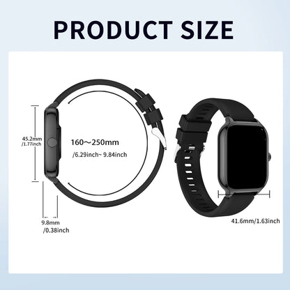 Smart Watch Wireless Calling/Dial Sport Mode Calling Reminder and Rejection Fitness Monitoring for Iphone/Andriod