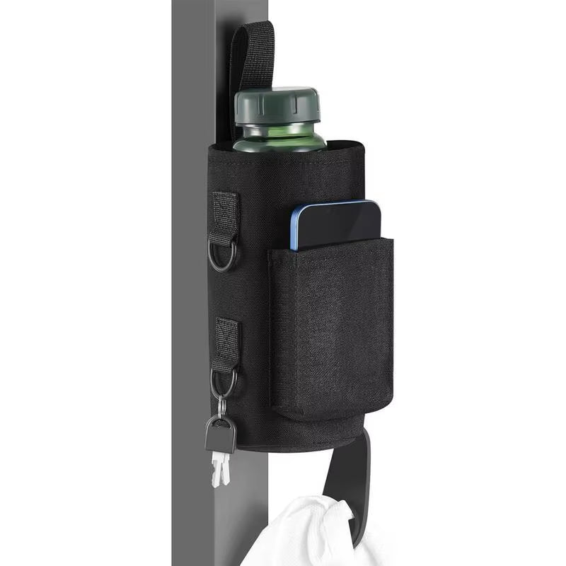 Magnetic Gym Water Bottle Sling Bag - Non-Slip, Portable Carrier for All Your Workout Needs