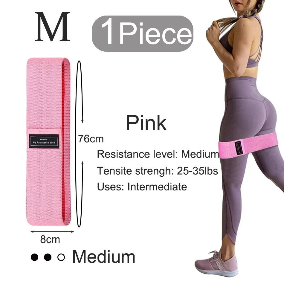 WOSWEIR Elastic Resistance Bands Set for Men and Women - Versatile Workout Tool for Fitness, Gym, and Home Training